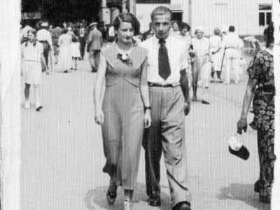 Zofia i Stanisław Jankowscy Krynica, 1938